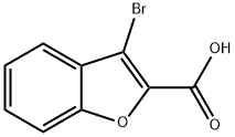 3-BroMobenzofuran-2-carboxylic acid Struktur