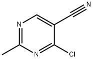 4-Chloro-2-MethylpyriMidine-5-carbonitrile Struktur