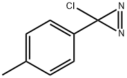 3-Chloro-3-(4-methylphenyl)-3H-diazirine Struktur