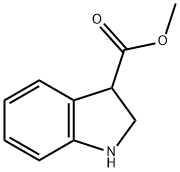 Methyl indoline-3-carboxylate Struktur