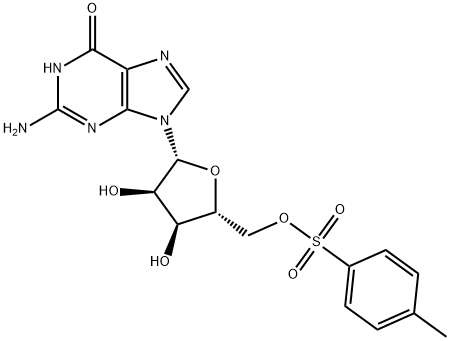 5'-O-Tosylguanosine Struktur