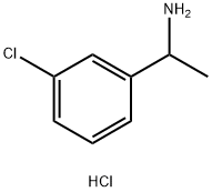 1-(3-Chlorophenyl)ethanaMine, HCl Struktur