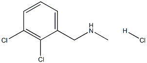 1-(2,3-Dichlorophenyl)-N-MethylMethanaMine hydrochloride Struktur