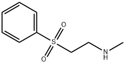 2-MethylaMinoethyl-phenylsulfone Struktur