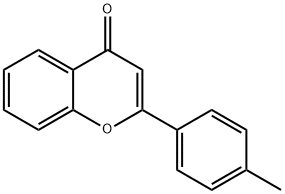 4H-1-Benzopyran-4-one, 2-(4-Methylphenyl)- Struktur