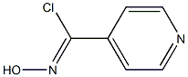 (Z)-N-hydroxyisonicotiniMidoyl chloride Struktur