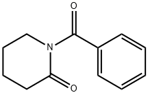 1-Benzoylpiperidin-2-one Struktur