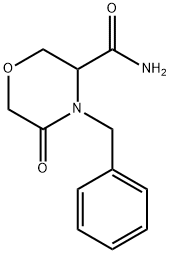 4-Benzyl-5-oxotetrahydro-2H-pyran-3-carboxaMide Struktur