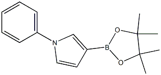 1-phenyl-3-(4,4,5,5-tetraMethyl-1,3,2-dioxaborolan-2-yl)-pyrrole Struktur