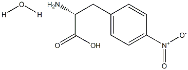 4-NITRO-D-PHENYLALANINE HYDRATE Struktur