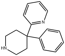 2-(4-Phenylpiperidin-4-yl)pyridine Struktur