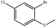 2-BroMo-4-chlorothioanisole Struktur