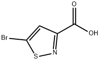 5-BroMoisothiazole-3-carboxylic acid Struktur