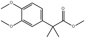 Methyl 2-(3,4-diMethoxyphenyl)-2-Methylpropanoate Struktur