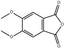 5,6-ジメトキシイソベンゾフラン-1,3-ジオン 化學(xué)構(gòu)造式