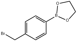 2-(4-(BroMoMethyl)phenyl)-1,3,2-dioxaborolane Struktur