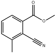 Methyl 2-cyano-3-Methylbenzoate Struktur