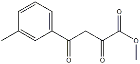 Methyl 3-Methyl-a,g-dioxo-benzenebutanoate Struktur