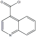 4-Quinolinecarbonyl chloride Struktur