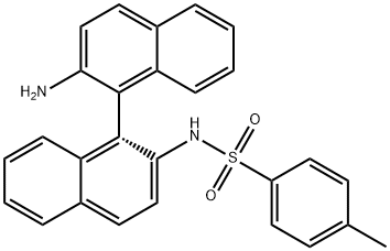 N-[(1R)-2'-aMino[1,1'-binaphthalen]-2-yl]-4-Methyl-BenzenesulfonaMide Struktur