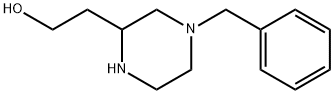 2-(4-Benzylpiperazin-2-yl)ethanol Struktur