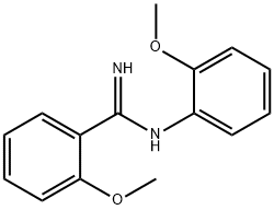 2-甲氧基-N-(2-甲氧基苯基)苯甲脒, 524923-93-1, 結(jié)構(gòu)式