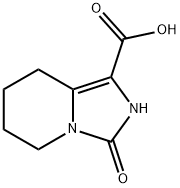 3-OXO-2,3,5,6,7,8-HEXAHYDROIMIDAZO[1,5-A]PYRIDINE-1-CARBOXYLIC ACID, 55243-17-9, 結(jié)構(gòu)式