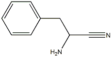 2-amino-3-phenylpropanenitrile Struktur