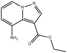 Ethyl 4-aMinopyrazolo[1,5-a]pyridine-3-carboxylate Struktur