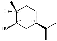 p-Menth-8-ene-1,2-diol Struktur