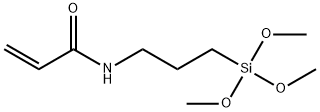 丙烯酰胺丙基三甲氧基硅烷, 57577-96-5, 結(jié)構(gòu)式