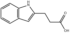 3-(1H-Indol-2-yl)propanoic acid Structure