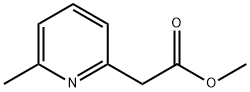 Methyl 2-(6-Methylpyridin-2-yl)acetate Struktur