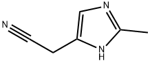 2-(2-Methyl-1H-iMidazol-5-yl)acetonitrile Struktur