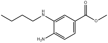 Methyl 4-aMino-3-(butylaMino)benzoate Struktur