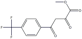 Methyl a,g-dioxo-4-trifluoroMethylbenzenebutanoate Struktur