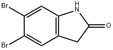 5,6-DibroMoindolin-2-one Struktur