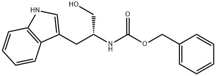 N-alpha-Cbz-D-tryptophanol Struktur