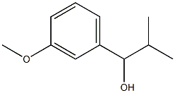 1-(3-Methoxyphenyl)-2-Methylpropan-1-ol Struktur