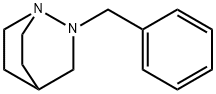 2-Benzyl-1,2-diazabicyclo[2.2.2]octane Struktur