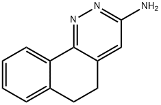 Benzo[h]cinnolin-3-aMine, 5,6-dihydro- Struktur