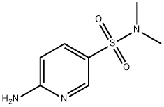 6-aMino-N,N-diMethylpyridine-3-sulfonaMide Struktur