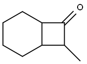 Bicyclo[4.2.0]octan-7-one, 8-Methyl- Struktur