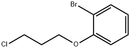 1-bromo-2-(3-chloropropoxy)benzene Struktur