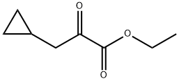 Ethyl 3-cyclopropyl-2-oxopropanoate Struktur