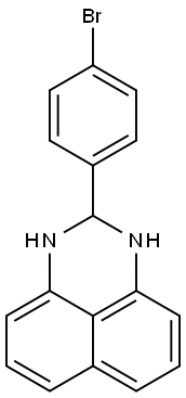 1H-PeriMidine,2-(4-broMophenyl)-2,3-dihydro- Struktur