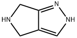 1H,4H,5H,6H-pyrrolo[3,4-c]pyrazole Struktur