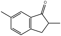 1H-Inden-1-one, 2,3-dihydro-2,6-diMethyl- Struktur