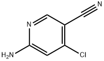 6-AMino-4-chloro-3-pyridinecarbonitrile Struktur