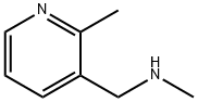 3-Pyridinemethanamine,N,2-dimethyl-(9CI) Struktur